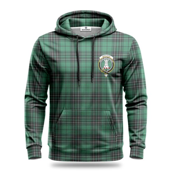 MacLean Hunting Ancient Tartan Crest Hoodie For Cheap - Image 2