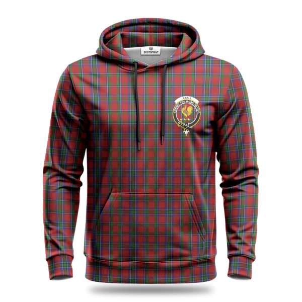 Lyall Tartan Crest Hoodie Online - Image 2