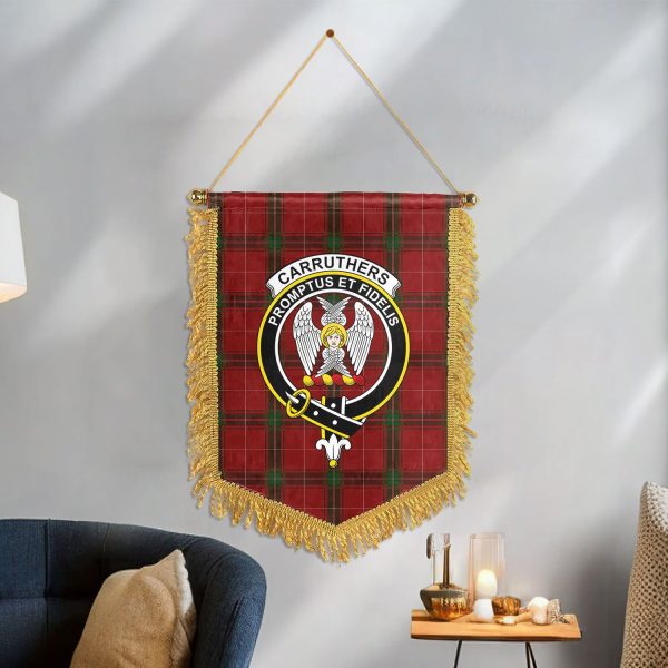 Carruthers Tartan Crest Wall Hanging Banner Fashion - Image 3