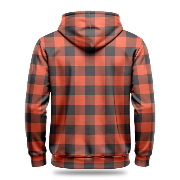 MacGregor Rob Roy Ancient Tartan Crest Hoodie on Sale - Image 4