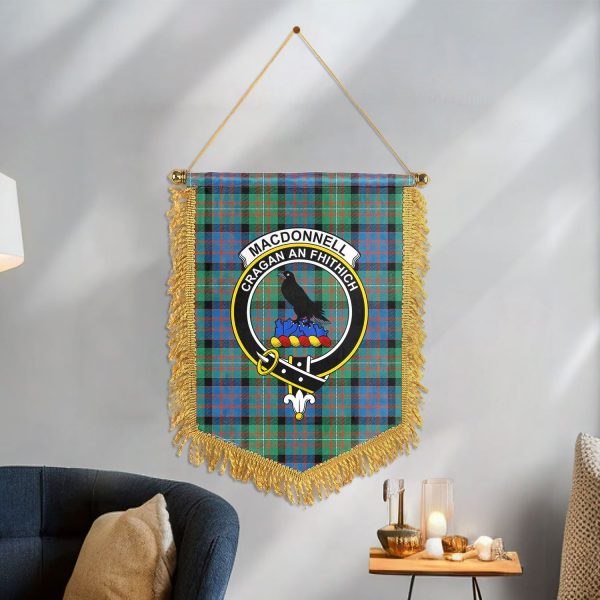 MacDonnell of Glengarry Ancient Tartan Crest Wall Hanging Banner For Cheap - Image 3