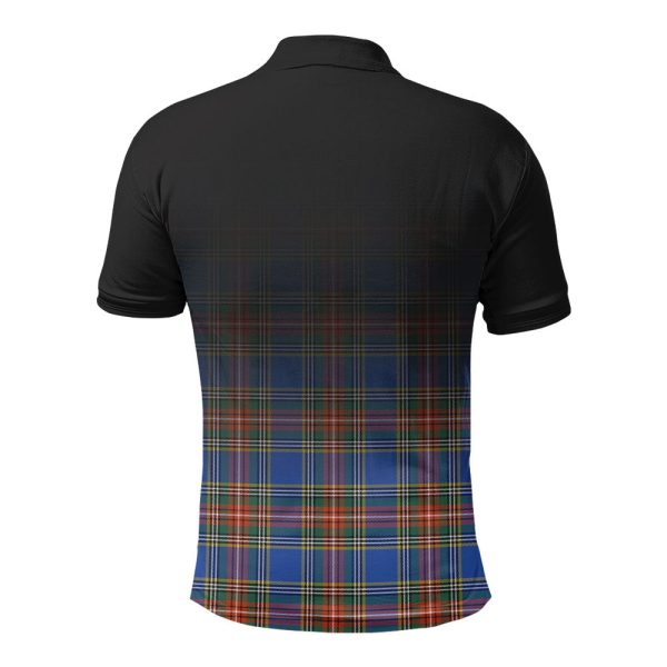 Bethune Ancient Tartan Crest Polo Shirt - Thistle Black Style Online - Image 2