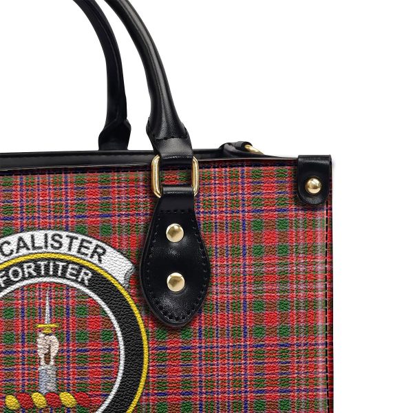McAlister Modern Tartan Crest Leather Handbag Online Hot Sale - Image 5