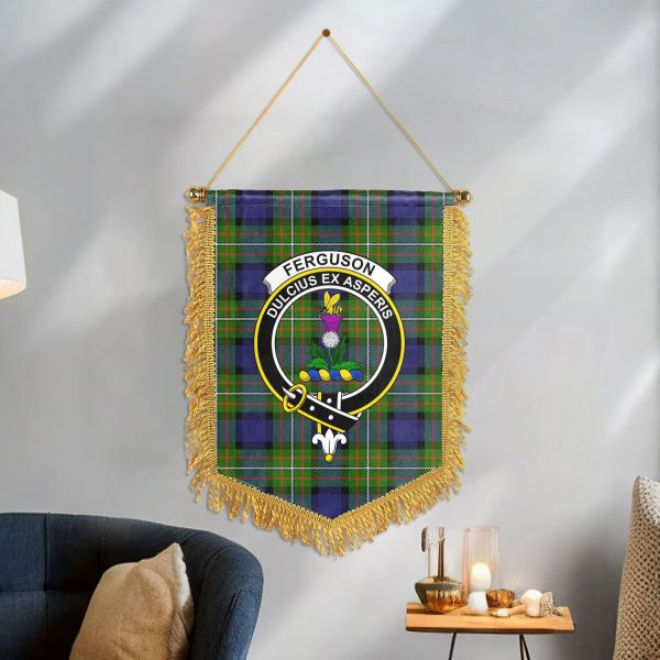 Ferguson Tartan Crest Wall Hanging Banner For Cheap - Image 3
