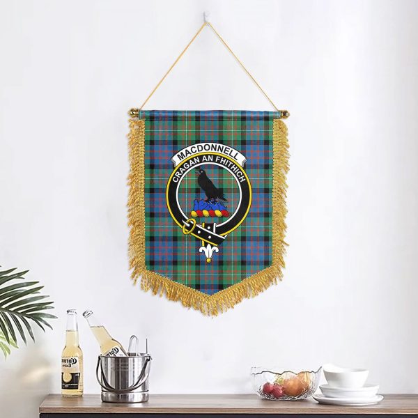MacDonnell of Glengarry Ancient Tartan Crest Wall Hanging Banner For Cheap - Image 2