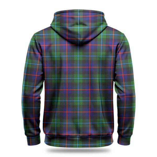 Calder Tartan Crest Hoodie Online - Image 4