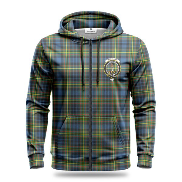 McLellan Ancient Tartan Crest Hoodie Hot on Sale - Image 3