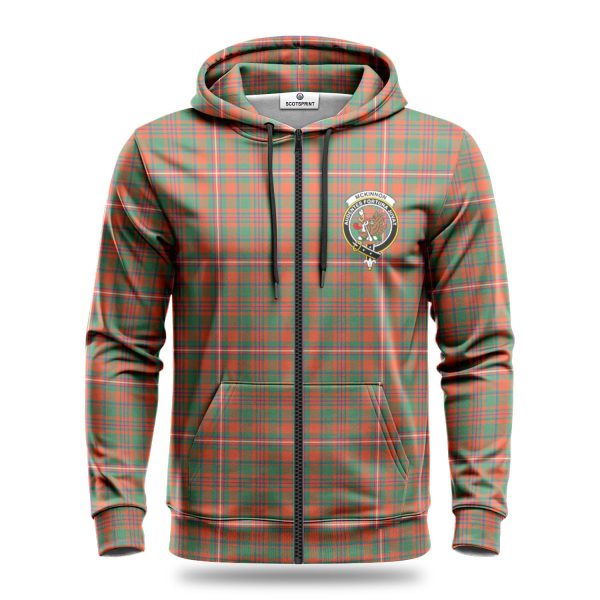 McKinnon Ancient Tartan Crest Hoodie Fashion - Image 3