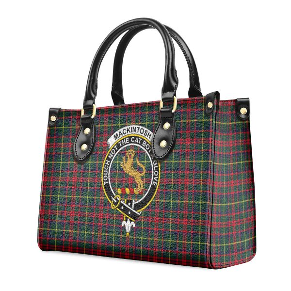 MacKintosh Hunting Modern Tartan Crest Leather Handbag on Sale - Image 3
