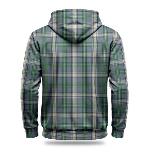 McDowall Tartan Crest Hoodie Hot on Sale - Image 4