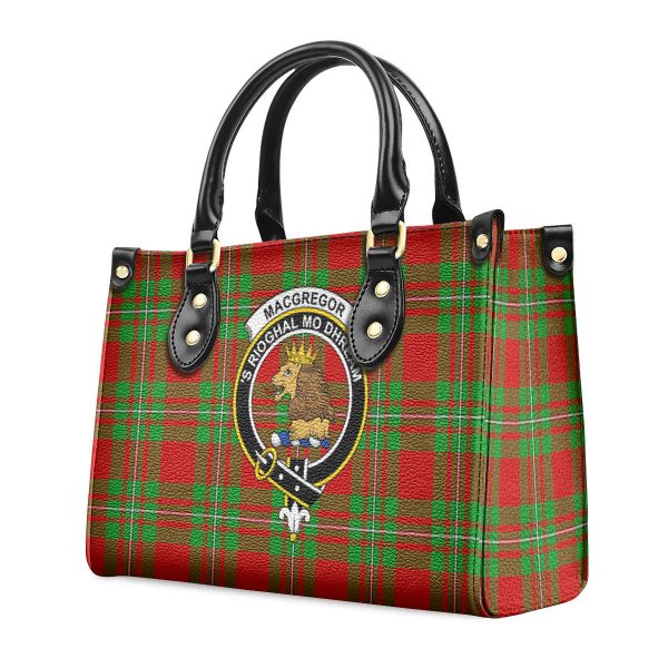 MacGregor Modern Tartan Crest Leather Handbag Online Hot Sale - Image 3
