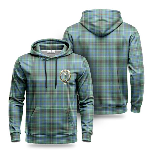 McInnes Ancient Tartan Crest Hoodie Discount