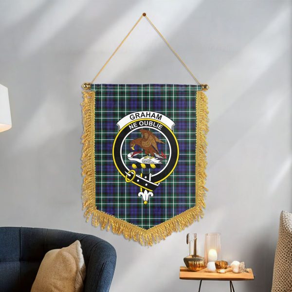 Graham of Montrose Modern Tartan Crest Wall Hanging Banner Sale - Image 3
