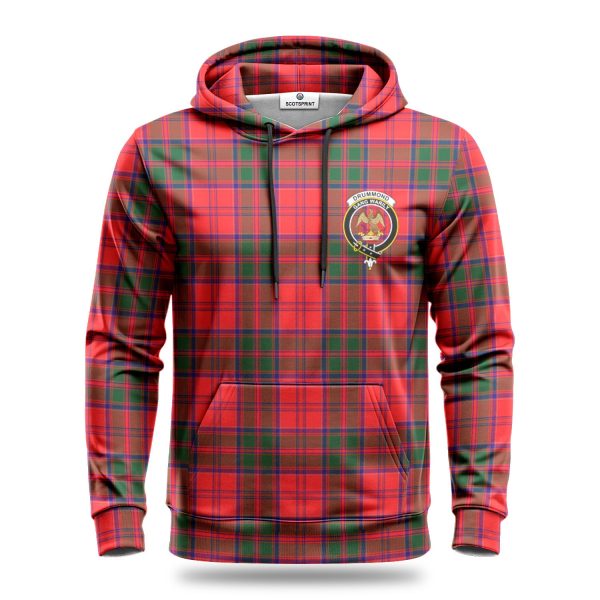 Drummond Modern Tartan Crest Hoodie Fashion - Image 2