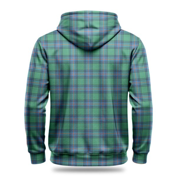 Shaw (of Sauchie) Ancient Tartan Crest Hoodie Hot on Sale - Image 4