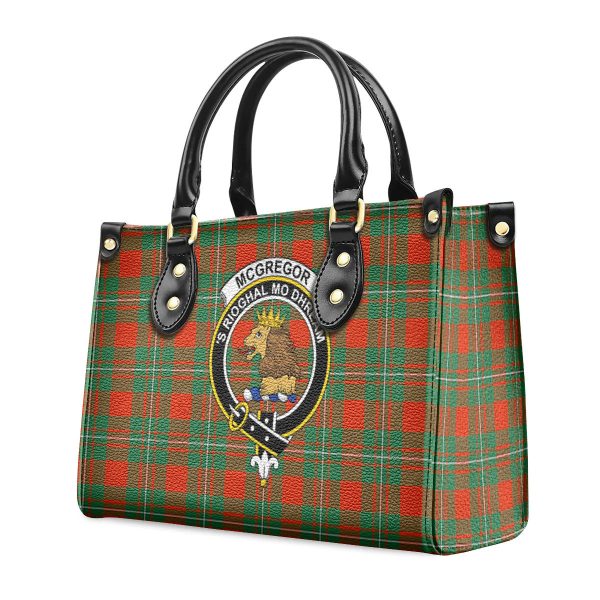 McGregor Ancient Tartan Crest Leather Handbag Discount - Image 3