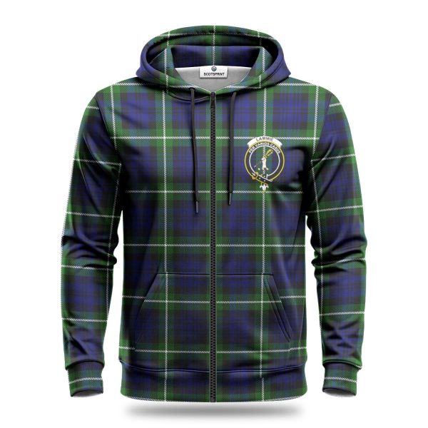 Lammie Tartan Crest Hoodie on Sale - Image 3