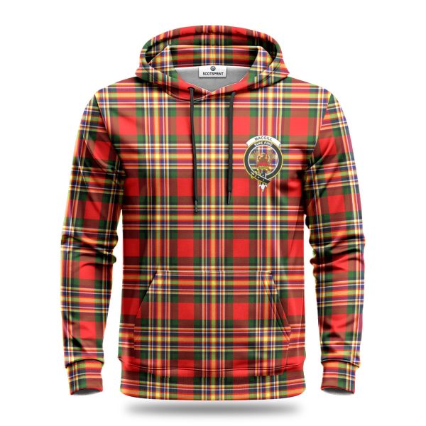 MacGill Modern Tartan Crest Hoodie Online Sale - Image 2