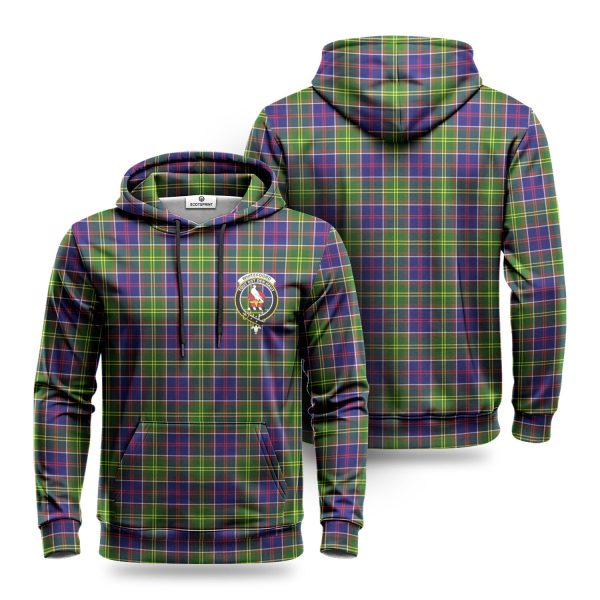 Whitefoord Tartan Crest Hoodie Discount