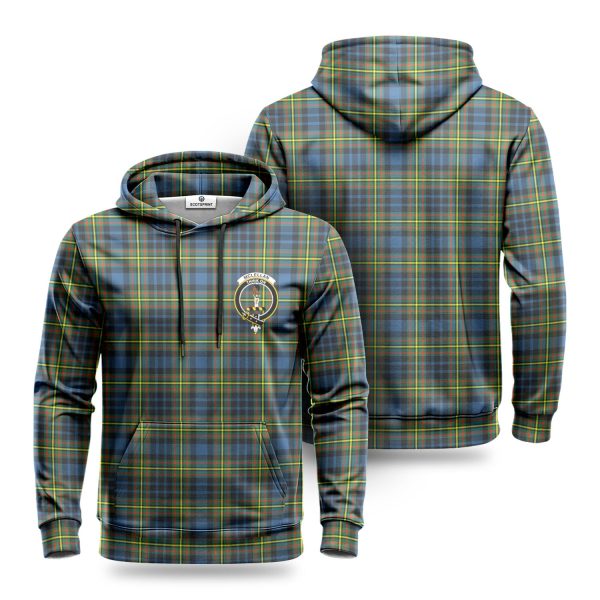 McLellan Ancient Tartan Crest Hoodie Hot on Sale