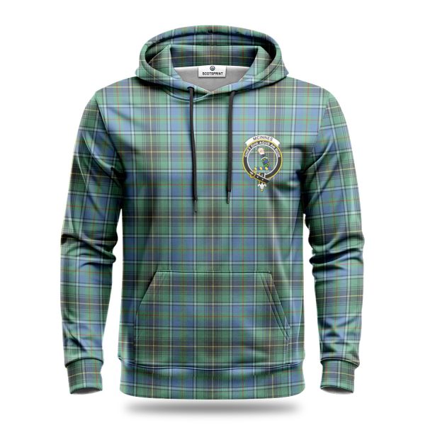 McInnes Ancient Tartan Crest Hoodie Discount - Image 2