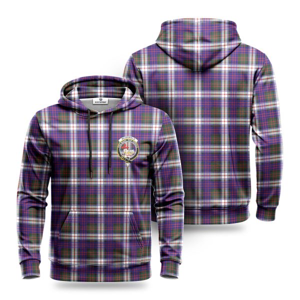McDonald Dress Modern Tartan Crest Hoodie Discount