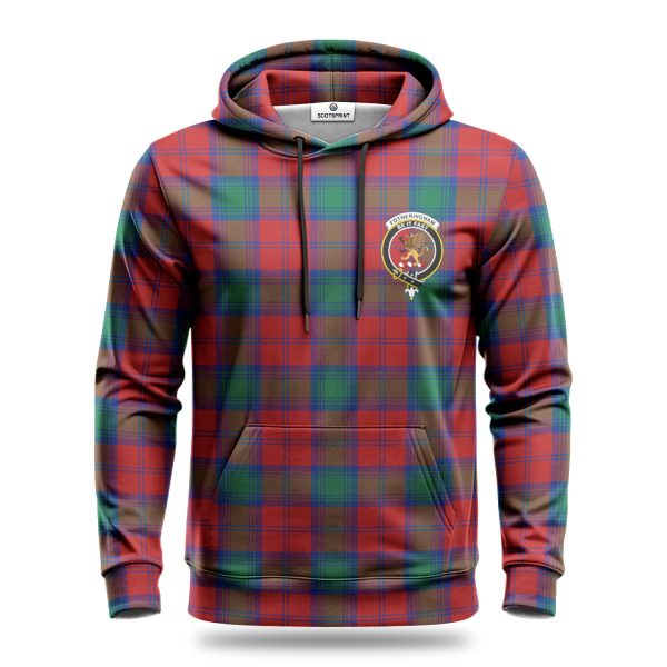 Fotheringham Tartan Crest Hoodie Supply - Image 2