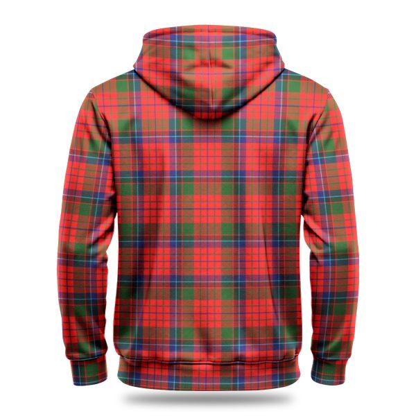 MacNicol (of Scorrybreac) Tartan Crest Hoodie Discount - Image 4
