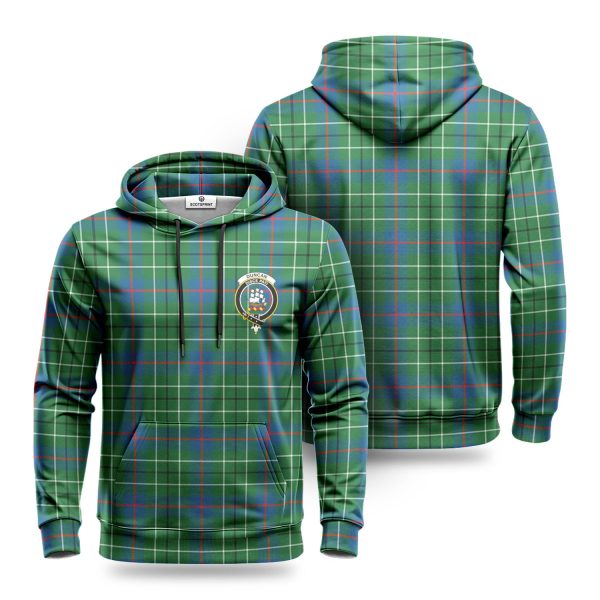 Duncan Ancient Tartan Crest Hoodie Online now