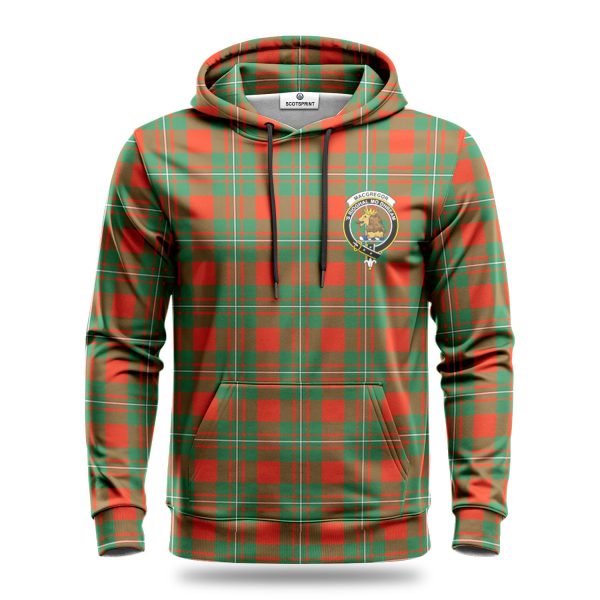 MacGregor Ancient Tartan Crest Hoodie Online - Image 2