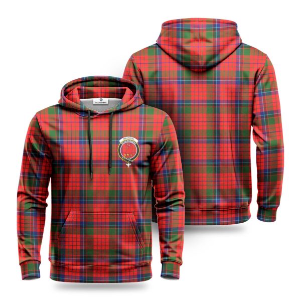 MacNicol (of Scorrybreac) Tartan Crest Hoodie Discount