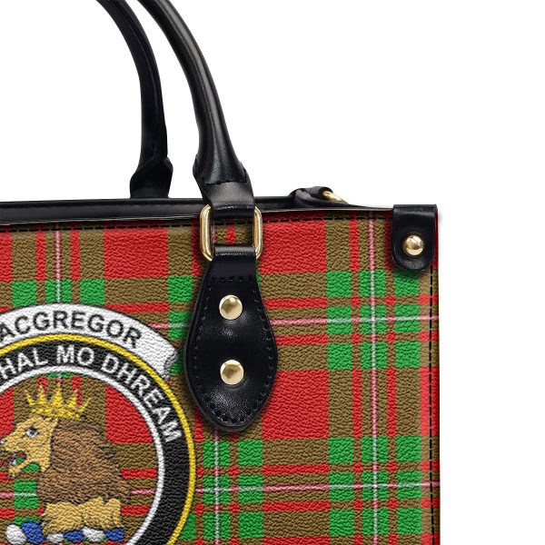 MacGregor Modern Tartan Crest Leather Handbag Online Hot Sale - Image 5
