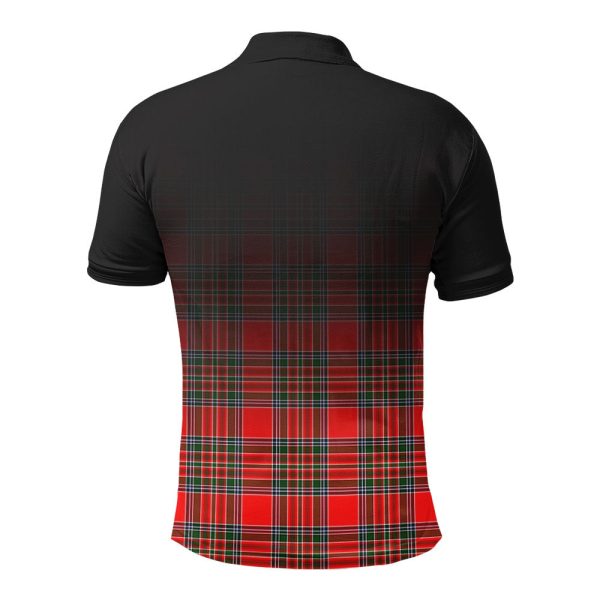 Binning (of Wallifoord) Tartan Crest Polo Shirt - Thistle Black Style For Cheap - Image 2