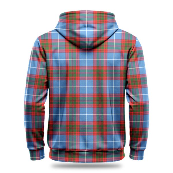 Newton Tartan Crest Hoodie Online Hot Sale - Image 4