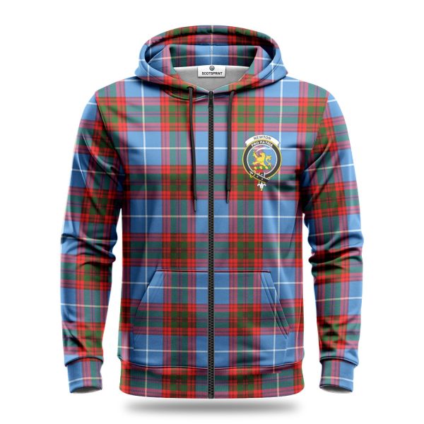 Newton Tartan Crest Hoodie Online Hot Sale - Image 3