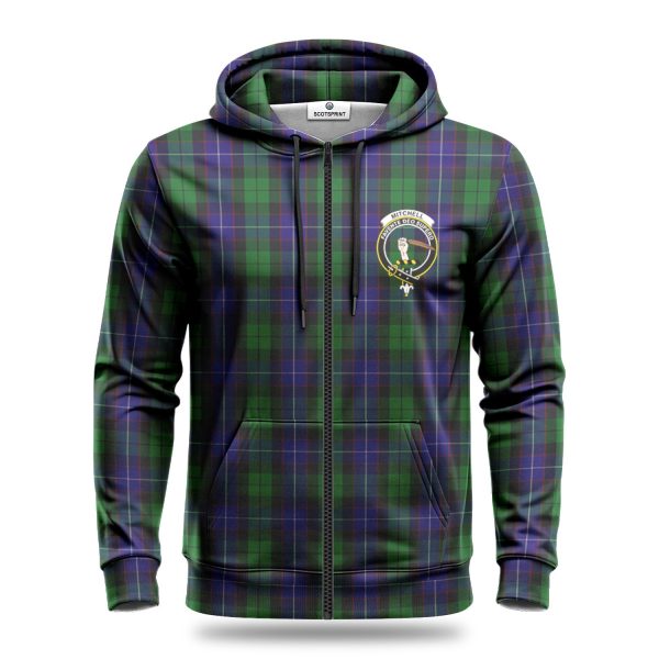 Mitchell Tartan Crest Hoodie Online Sale - Image 3