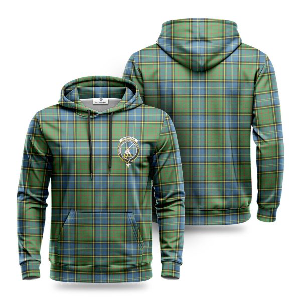 MacMillan Hunting Ancient Tartan Crest Hoodie Discount