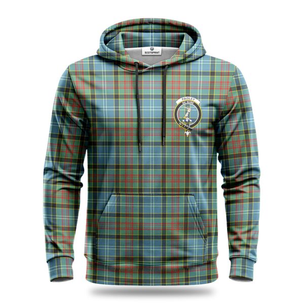 Paisley District Tartan Crest Hoodie Sale - Image 2