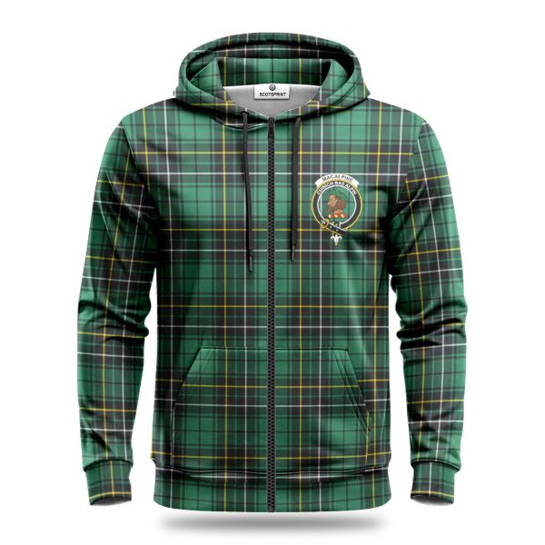 MacAlpine Ancient Tartan Crest Hoodie Sale - Image 3