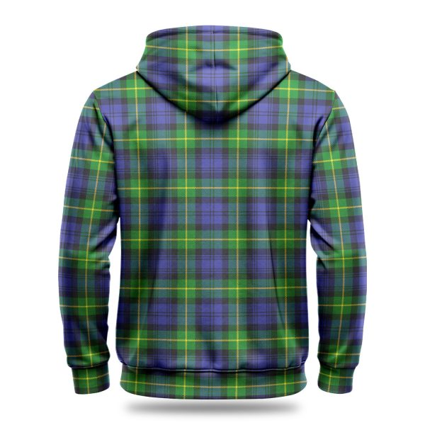 Meldrum Tartan Crest Hoodie Online now - Image 4