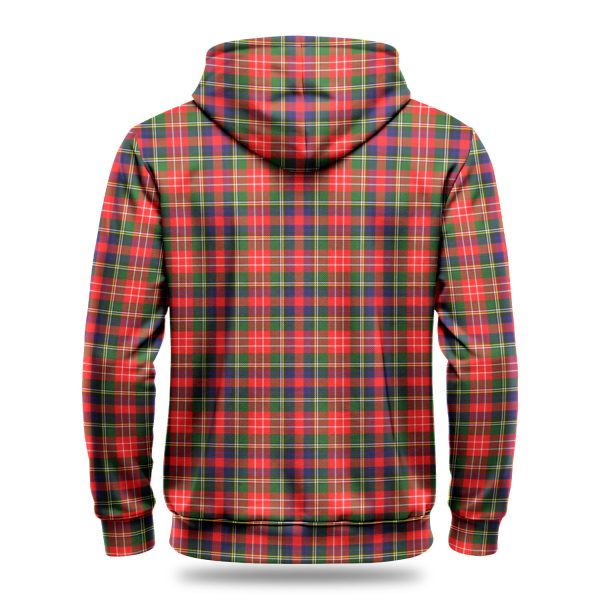 Christie Tartan Crest Hoodie For Sale - Image 4