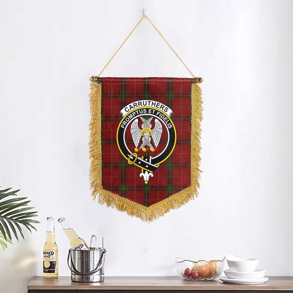 Carruthers Tartan Crest Wall Hanging Banner Fashion - Image 2