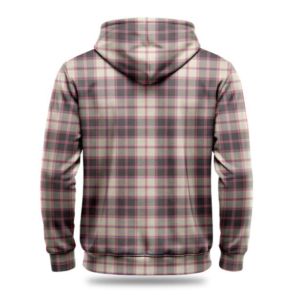 MacPherson Hunting Ancient Tartan Crest Hoodie Online Sale - Image 4
