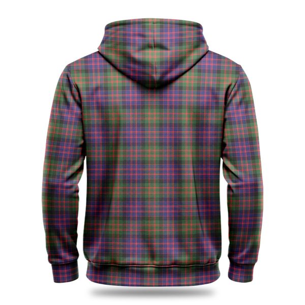 McDonnell of Glengarry Modern Tartan Crest Hoodie Fashion - Image 4