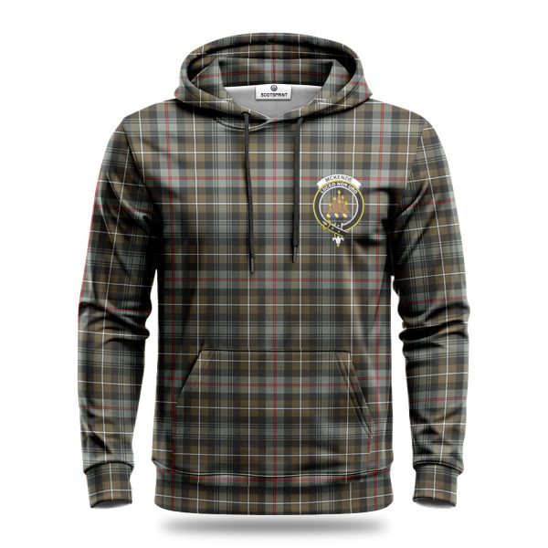 McKenzie Weathered Tartan Crest Hoodie Online Hot Sale - Image 2