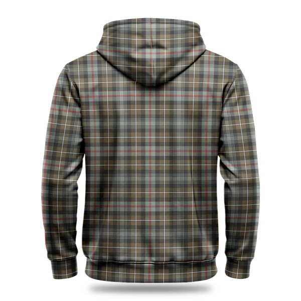 McKenzie Weathered Tartan Crest Hoodie Online Hot Sale - Image 4