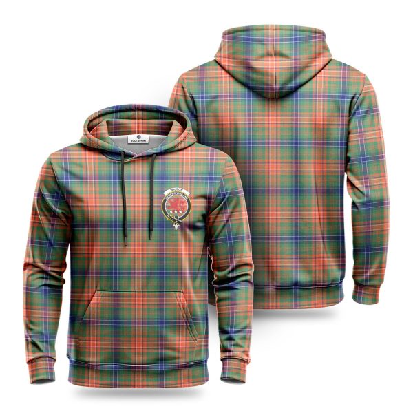 Wilson Ancient Tartan Crest Hoodie Online Sale