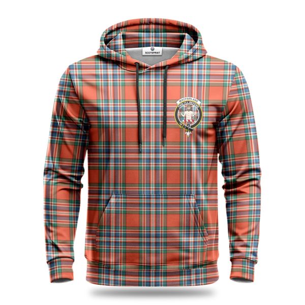 MacFarlane Ancient Tartan Crest Hoodie on Sale - Image 2