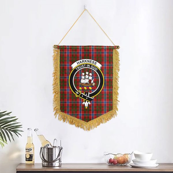 Harkness Dress Tartan Crest Wall Hanging Banner Online Hot Sale - Image 2