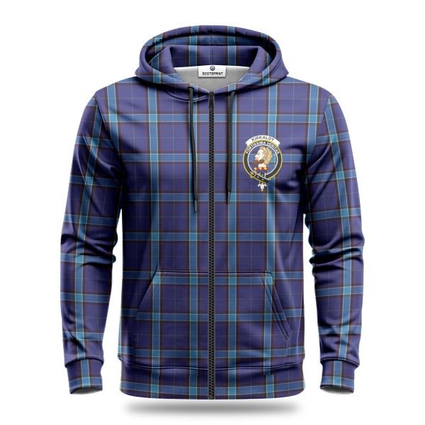 Kirkaldy Tartan Crest Hoodie For Cheap - Image 3